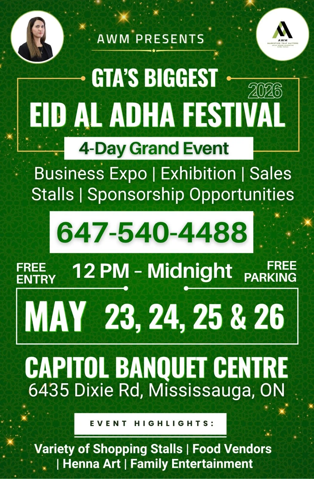AWM's GTA Eid Festival 2026